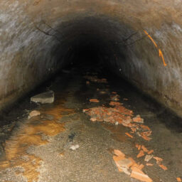 Intervento di analisi e mappatura del collettore idraulico di Monza a cura di Ingeolab, con indagini GPR e rilievi laser per la sicurezza e la durabilità dell’opera