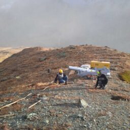 Fase di rilievo sul posto